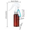 Carabiner Hook Perfume Atomiser Sub-bottling Empty Container Lotion Samples Trigger Spray Bottles
