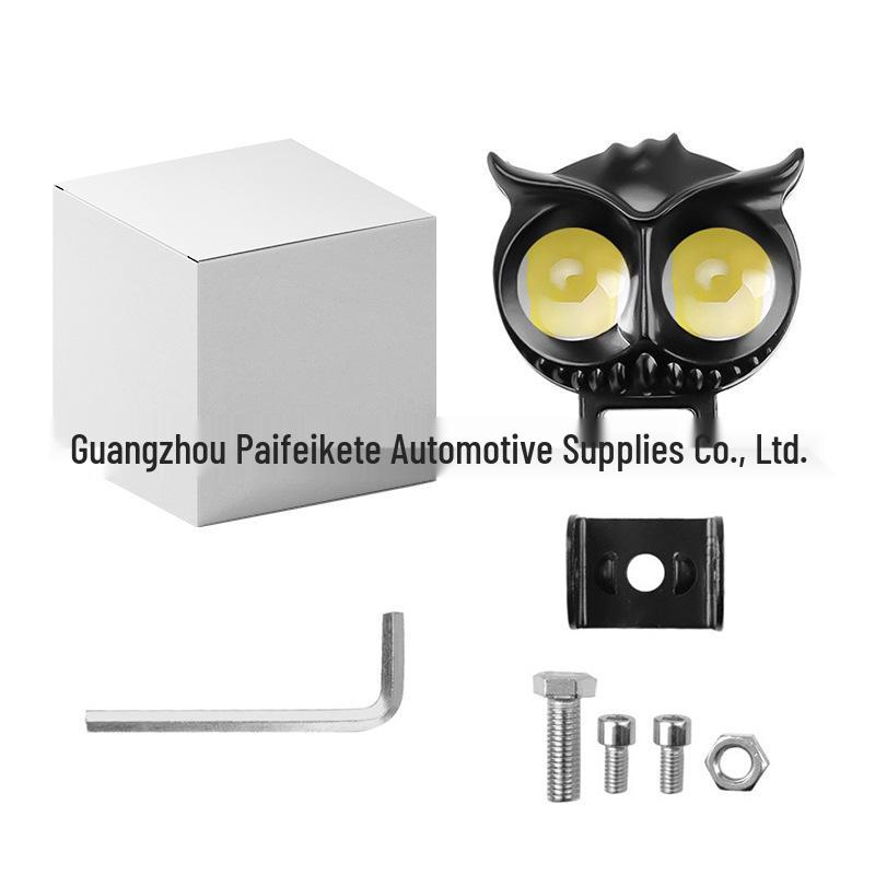 Owl LED Motorcycle Fog Light Spotlight DC 12-85V