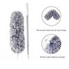 Microfiber Duster with Extension Pole with Bendable Head Extendable Duster for Cleaning Ceiling Fan Keyboard Furniture