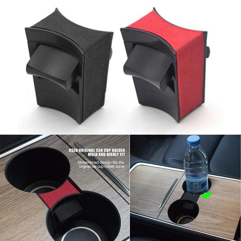 Вставка в центральную консоль автомобиля, ограничитель, держатель для бутылок с напитками, разделитель, сепаратор для Tesla Model 3