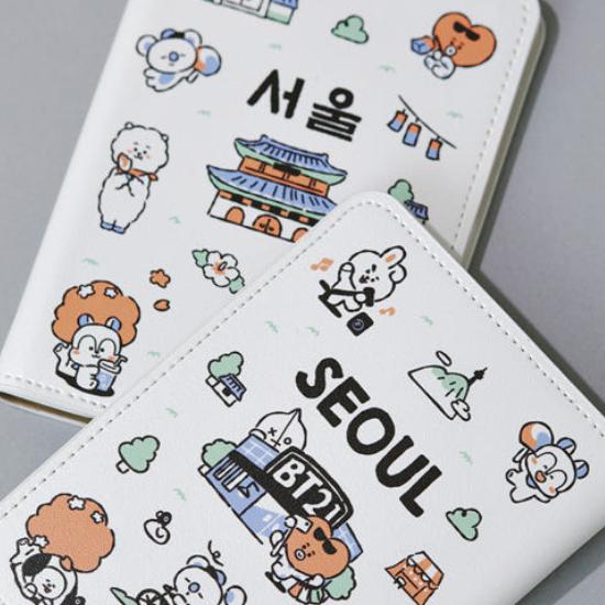 BT21 Чехол для паспорта SEOUL Edition