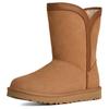 UGG Classic Novelty Retro Fashion Snow Boots Women Boots Chestnut 1174515-CHE