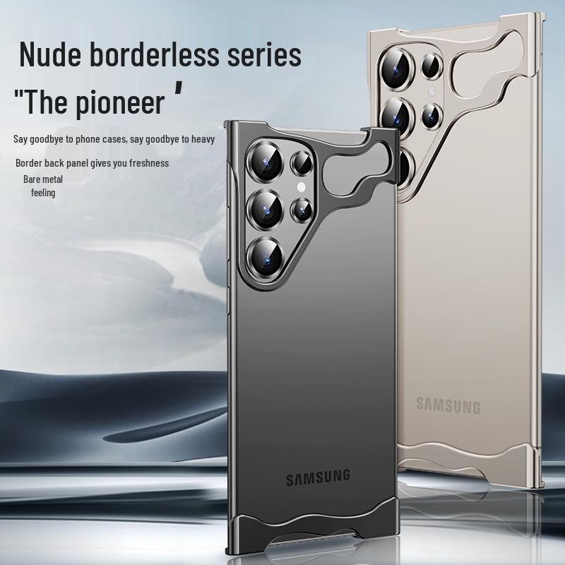 Прочный металлический чехол для Samsung Galaxy S24+ с защитой от падений – Стильный европейский и американский дизайн