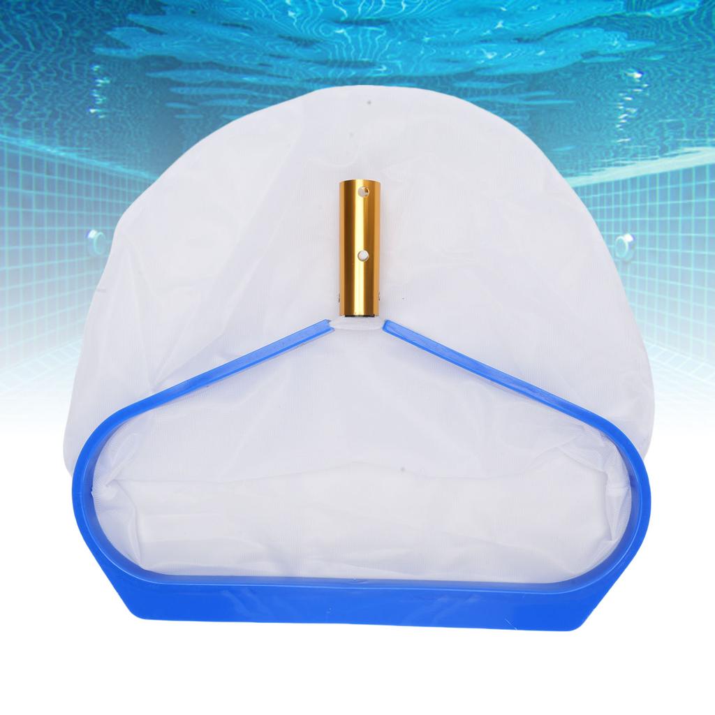 Pool Skimmer Net, Pool Leaf Skimmer Net Head Cleaner, Pool Leaf Rake Cleaning Tool, Fine Mesh Net, Waste Bin