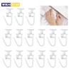 50/100pcs Curtain Track Mute Slider Plastic Curtain Hook Room Shower Curtain Hanging Hook Curtain Replacement Parts