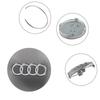 For Audi  A34PCS 59mm 68mm Car Replacement Wheel Center Hub Caps badge For AUDI S A4 B8 B6 8L A6 C6 C5 Q5 A5 Line RS C7 B9 B7 A3 8P 8V