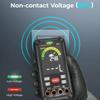 POROMETISTO MT03 Цифровой мультиметр Тестер напряжения TRMS Автоматический диапазон переменного/постоянного тока Диоды Сопротивление NCV Тестер емкости
