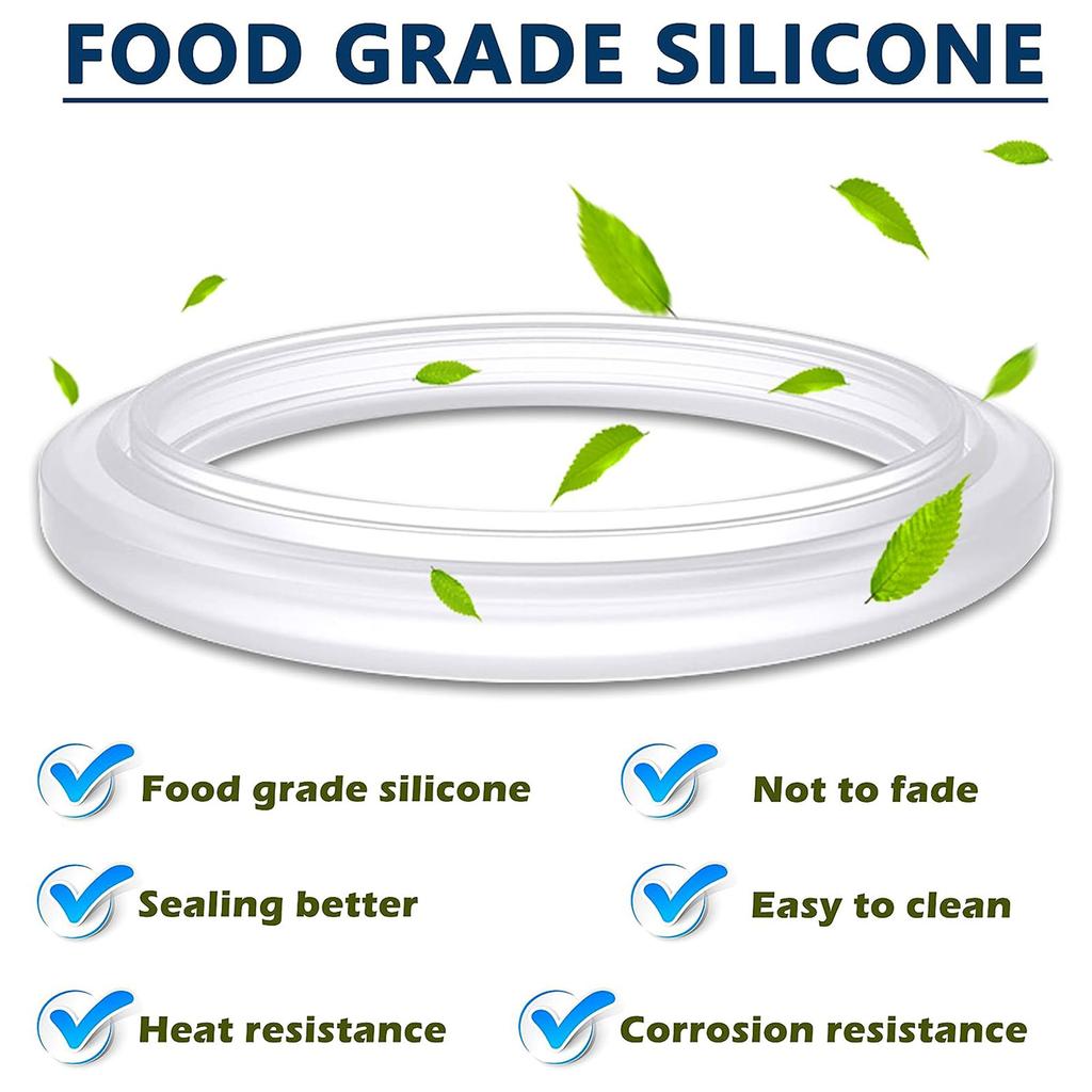 2/4Pcs Brewing Group Head Silicone Gasket Replacement for EC685/EC680/EC850/EC860/EC820/EC695/EC9335M Coffee Machine