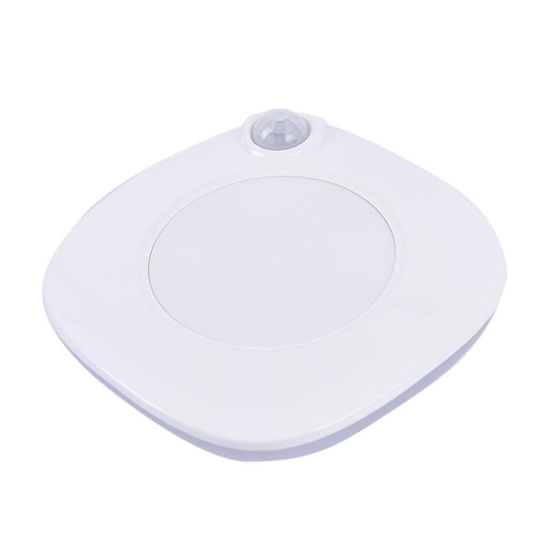 Настенные часы с цифровым временем водить с лампой домашних часов ночника датчика движения Пир