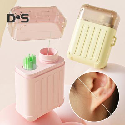 Набор для чистки ушных отверстий, 180 шт., одноразовая нить для чистки ушных отверстий, дезодорирует, увлажняет, не вызывает раздражения кожи, набор для ухода за ушными отверстиями, портативная проволока для чистки ушей