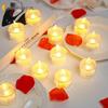 LED Mini Candle Lights for Romantic Proposals and Indoor Decorations