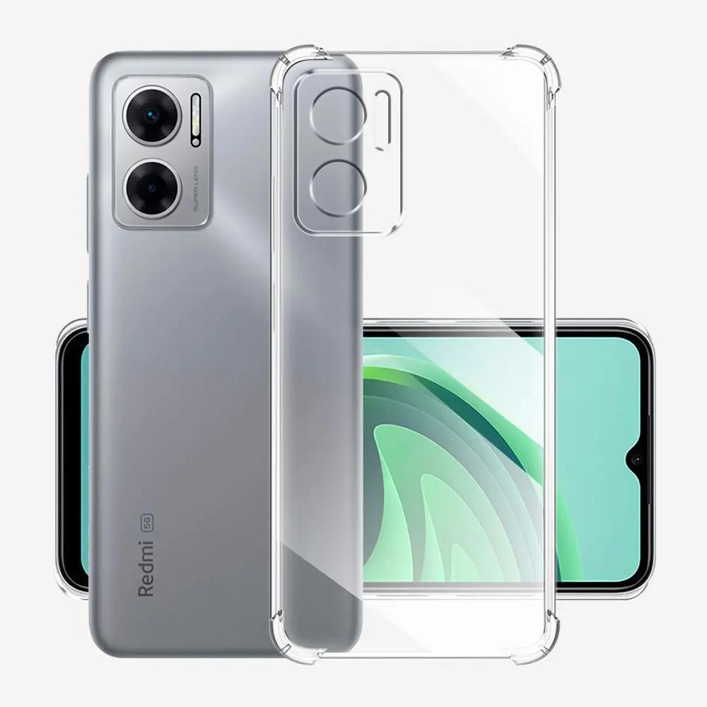 For Xiaomi Redmi 10 5G Case Silicone Soft Shockproof Transparent Cover For Redmi 10 5G Clear Cases For Redmi 10 5G Funda Coque