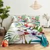 Комплекты постельного белья Тропические растения Простыня Модный дизайн Королевский размер Плоская простыня Мальчики Девочки Комплект простыней Простыни и наволочки