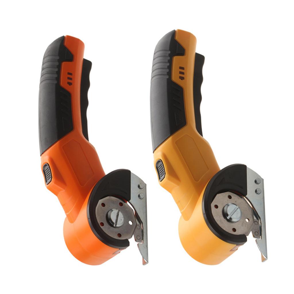 Беспроводные электрические ножницы для ткани, литиевая машина для резки ткани для быстрой обрезки текстиля с защитным кожухом