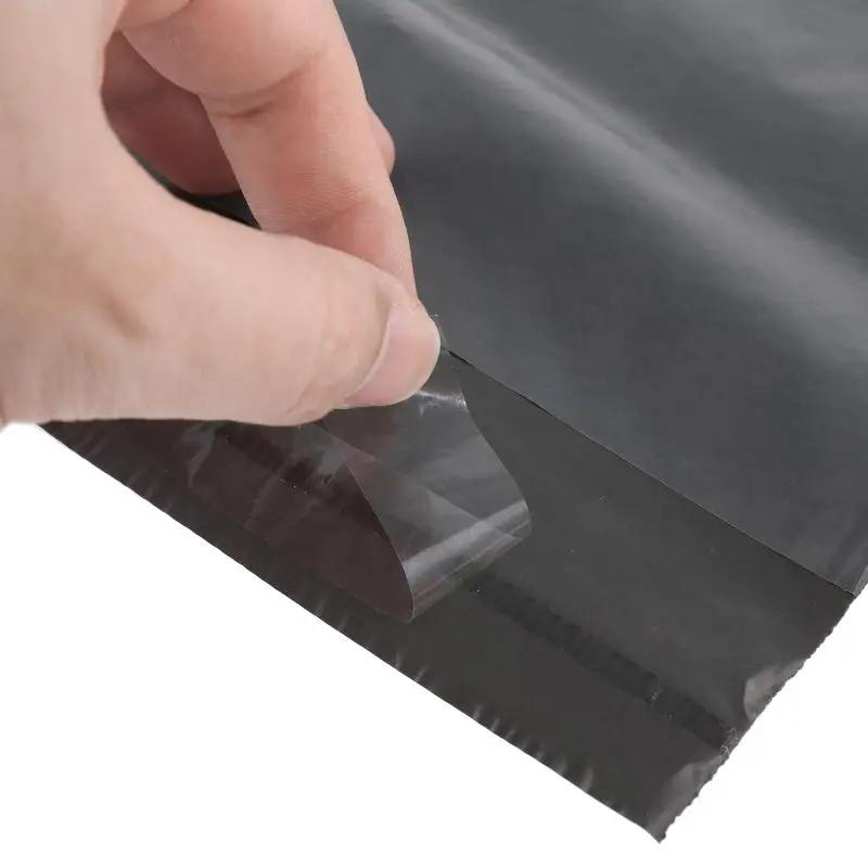 100Pcs Plastic Envelope Bags Self-seal Adhesive Courier Storage Bag White Black Plastic Poly Envelope Mailer Shipping Bages