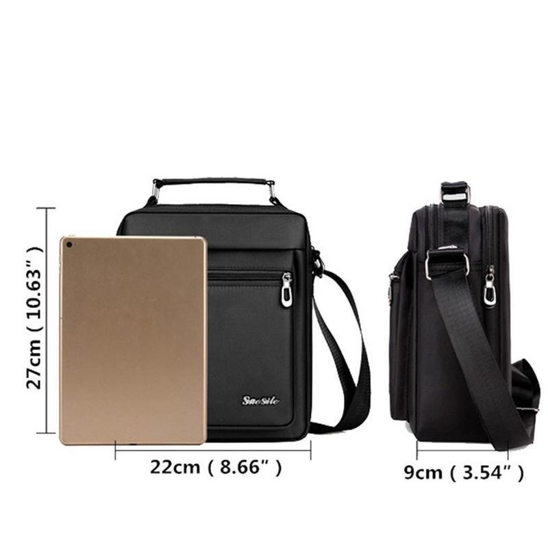 Men Business Oxford Bag Shoulder Bag Messenger Phone Handbag Briefcase