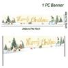 Christmas Outdoor Banner Merry Christmas Decoraton For Home 2025 Cristmas Outdoor Decor Xmas Navidad Noel Happy New Year 2025