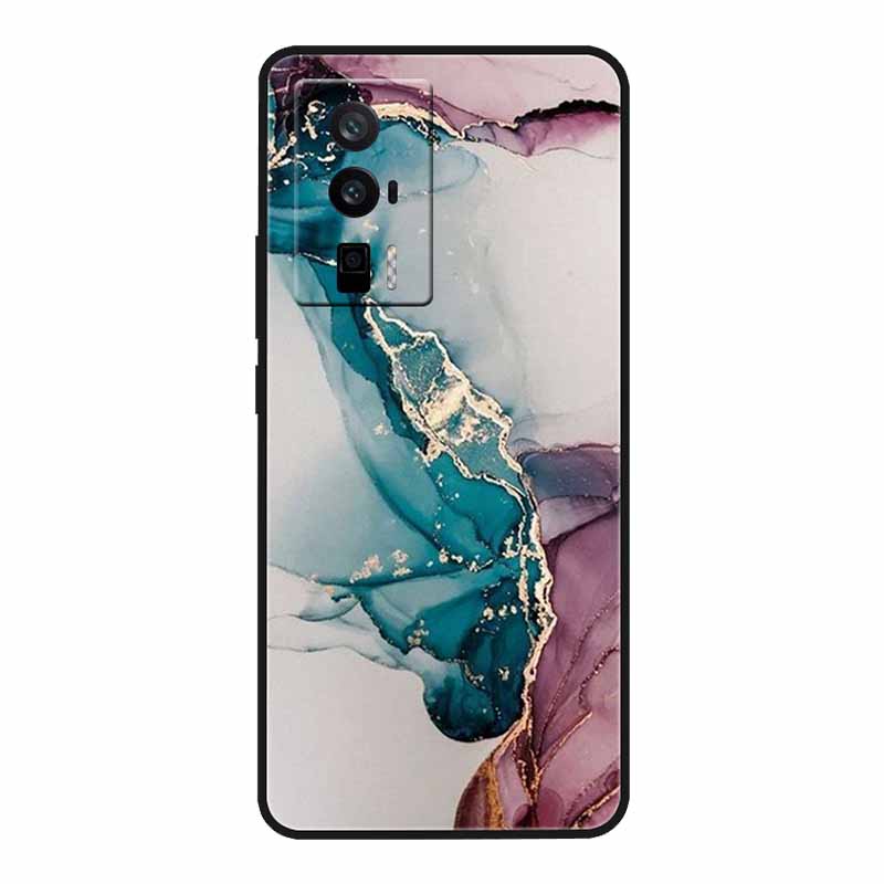 Чехол для Xiaomi Poco F5 Pro 5G Мраморный Рисунок Силиконовый Мягкий ТПУ Funda Чехлы Для Poco F5 Pro 5G Обложка Coque POCOF5Pro 2023 6.67"
