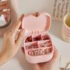 Portable Jewelry Storage Box Exquisite Cosmetics Organizing Box Jewelry and Jewelry Dust-proof StrapJewelry Box