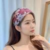 Non-slip Toothed Non-slip Hairband Mesh Women Hair Hoop Elegant Lace Embroidery Headband  Girls