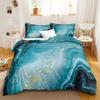 Starfish Conch Ocean Three-piece Quilt Cover 3D Digital Printing Bedding Set Bed Cover