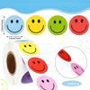 500pcs Cartoon Smile Stickers: Cute Expressions for Reward and Decoration