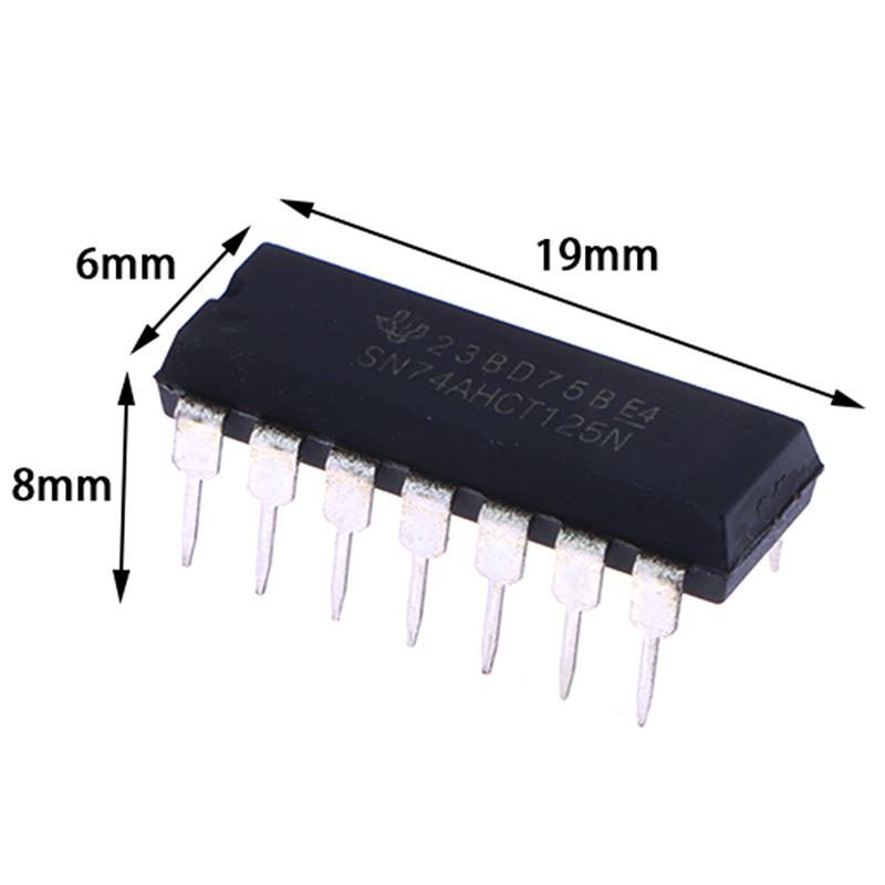 5 шт./лот Sn74Ahct125N 74Ahct125 74Ahct125N линейный Dip-14 логический чип