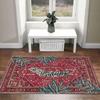Boho Vintage Tiger Tropical Jungle Area Rugs Accent Oriental Carpet for Bedroom Kitchen Living Room Indoor Entrance Doormat