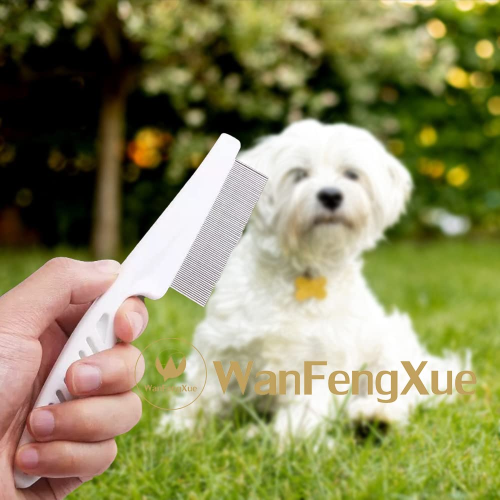 Flea 3 14см Расческа для питомцев для собак и шерсти Уход за питомцами Триммер для шерсти для и мелких питомцев Набор из 3 расчесок, Цвета, Кошки, Многофункциональная расческа, Щетка,