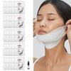 ANACIS Bella Contour Face Lifting Mask Pack 25 листов Пластырь для лица от отеков на подбородке, линии шеи и морщин