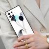 Hedgehog and Balloon Cell Phone Case for Samsung Galaxy S26 Ultra S25 S24 S23 S22 S21 S20 Note10 Cover