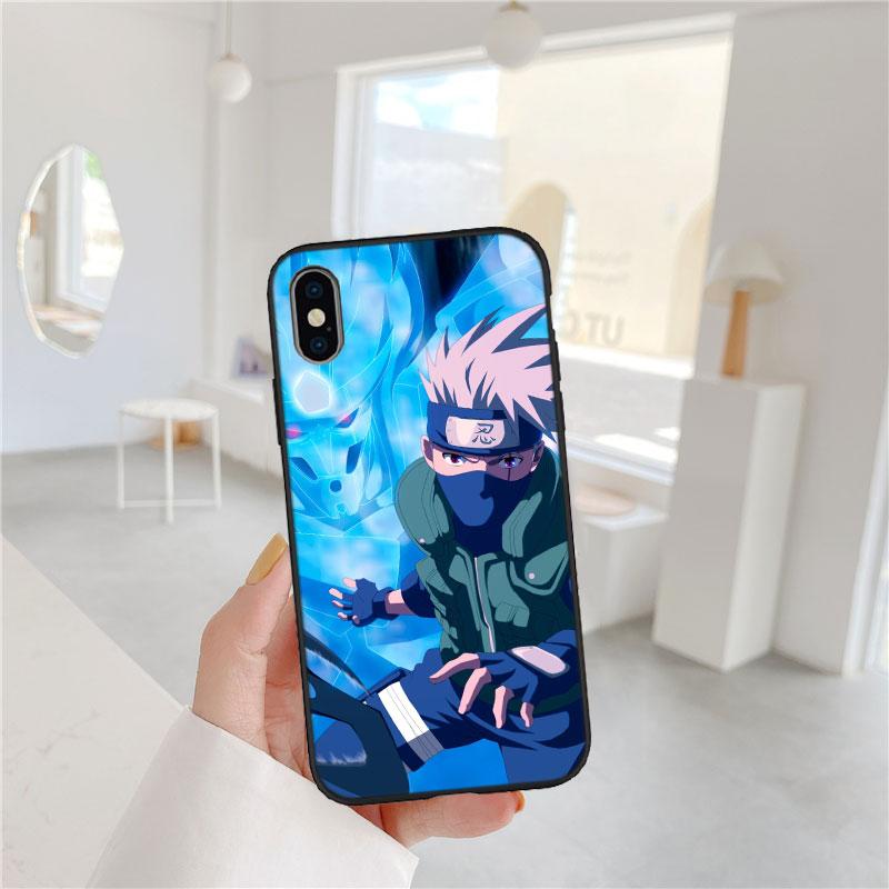 LO68 Naruto Kakashi Soft Shell Phone Case for Samsung Galaxy Note 10 20 S23 S24 S25 Ultra FE Plus Edge Lite A02S A35 A07 A17