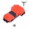 1Pcs For Wires Wiring Pluggable Wire Connector Car Connectors Terminal Clamp