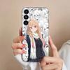 Чехол для телефона Marin Kitagawa для Samsung S25,24,23,22,21,S20,Ultra,Plus,FE Черный Мягкий Чехол