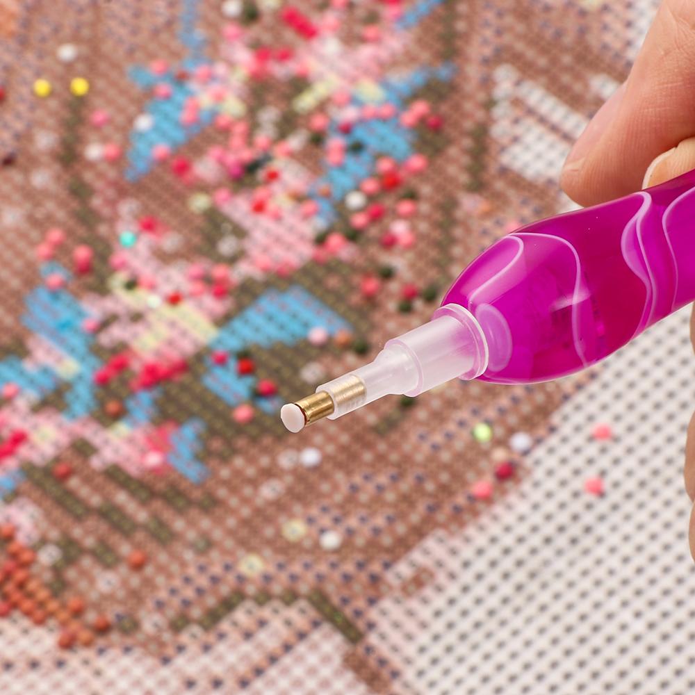 Accessories Cross Stitch Resin Diamond Painting Pen 5D Diamond Painting Resin Pen Point Drill Pen