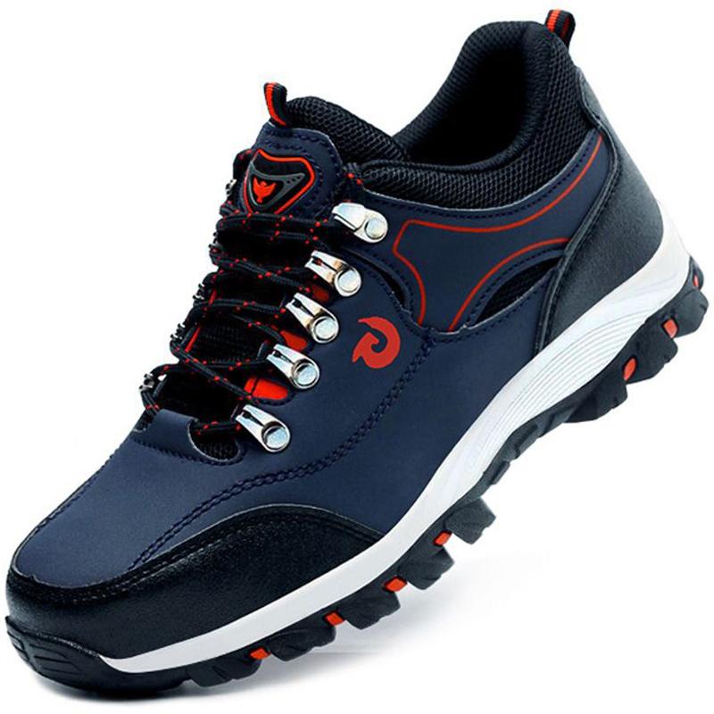Рабочие защитные ботинки, мужские туфли со стальным носком, рабочие ботинки, неубиваемая обувь, устойчивые к проколам мужские ботинки, защитная рабочая обувь, мужская обувь