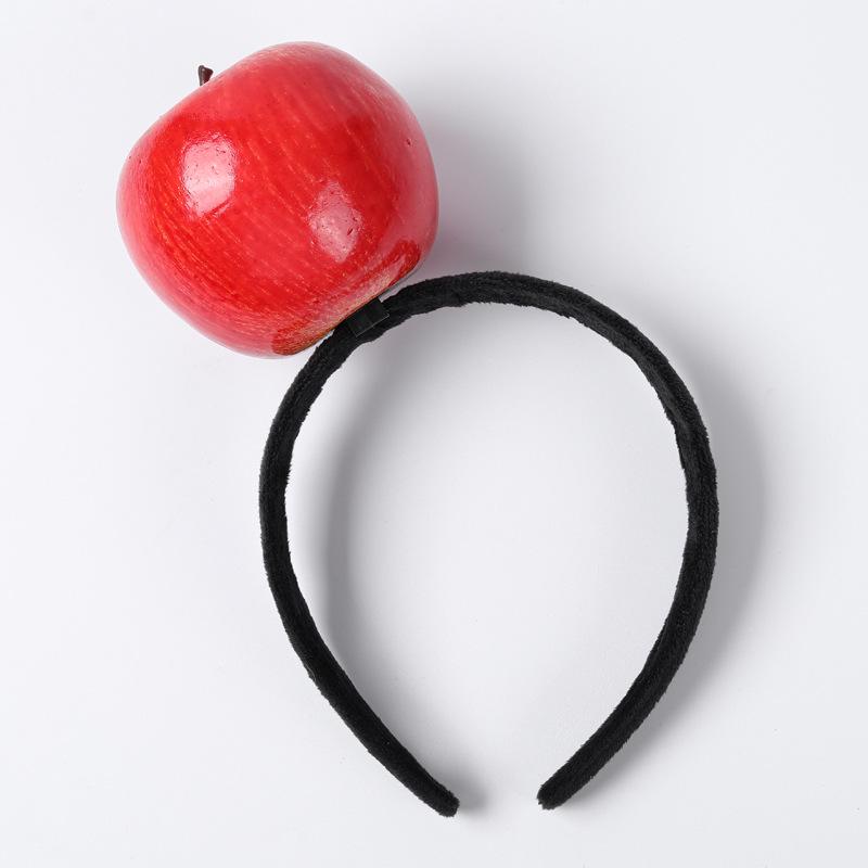 Креативные 3D-ободки для волос с овощами: Аксессуары для волос из моркови, перца, баклажана и зеленых овощей для женщин