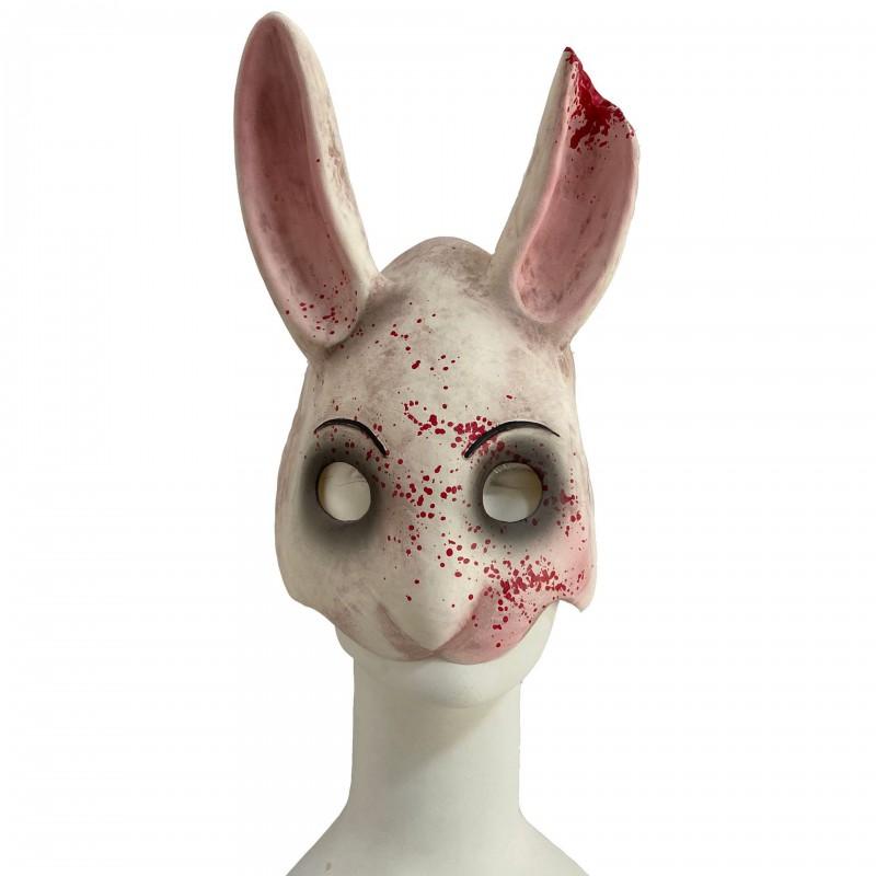Bloody Rabbit Latex Mask Halloween Cosplay Costume Party Prop