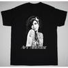 НОВАЯ Ретро футболка с коротким рукавом Amy Winehouse, хлопковая, черная, все размеры, унисекс