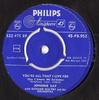 7inch Record JOHNNIE RAY, RICHARD MALTBY & HIS O - You're All That I Live For (Que L'A 45PB952 Philips 1959 UK Pop Used