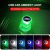 1Pcs Sport USB LED Car Light Auto Interior Atmosphere Light For Focus Mondeo MK1 MK2 MK4 MK3 Fiesta ST Line Kugo Transit Escape Fusion Explorer