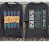 Винтажная графическая футболка Nine Inch Nails & David Bowie The Outside Tour 1995 Унисекс Размер S-4XL