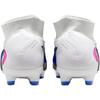 Nike Фантом 6 Хай Про FG Racer Blue Унисекс Шиповки Белый Розово-Взрывной HQ2311-446
