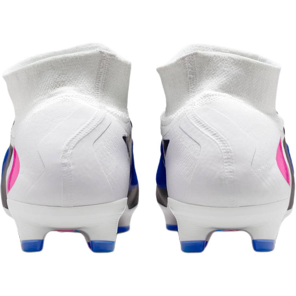 Nike Фантом 6 Хай Про FG Racer Blue Унисекс Шиповки Белый Розово-Взрывной HQ2311-446