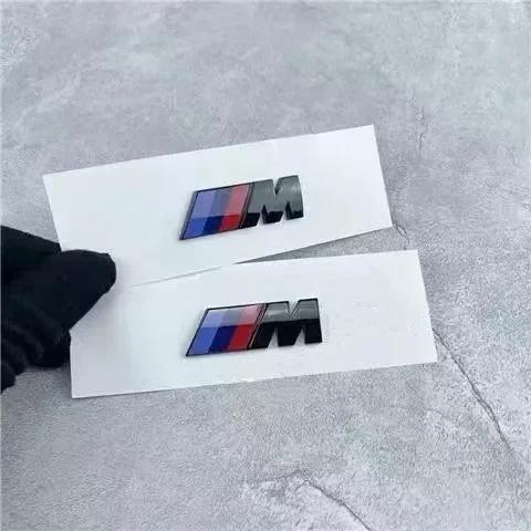 Для BMW M Значок на крыло Значок на крыло Все 1 2 3 4 5 серий Логотип M ABS наклейки, доступны разные размеры.