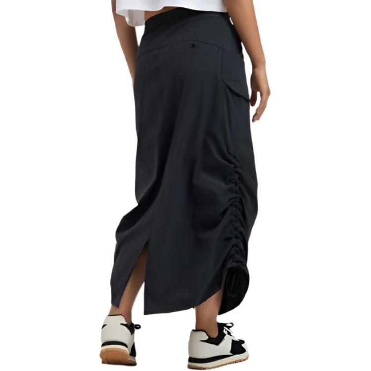 Under Armour SS25 Casual Long Skirt Women's Black 6005993-001