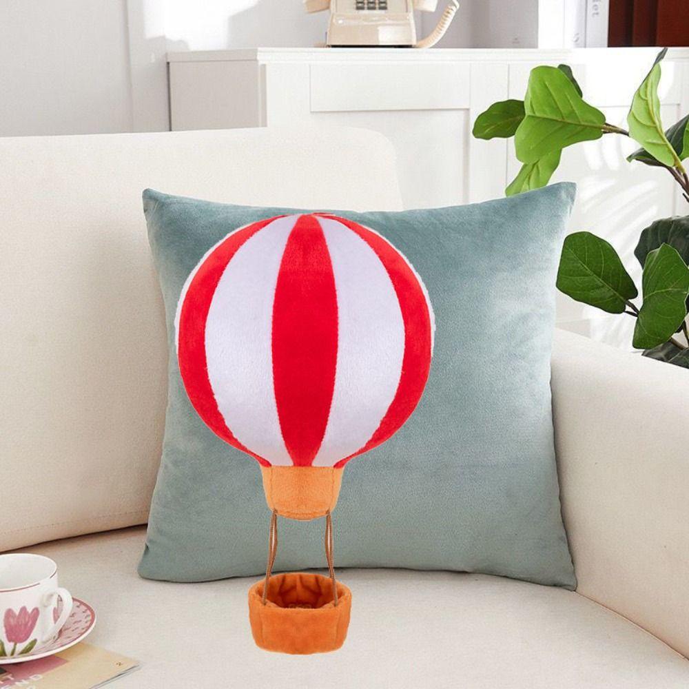 PP Cotton Colorful Hot Air Balloon Toy Lifelike Stuffed Air Balloon Doll  Home Decor