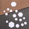 100PCS Sewing Accessories DIY Handmade Hexagon Templates Garment Fabric Quilting Patchwork Paper