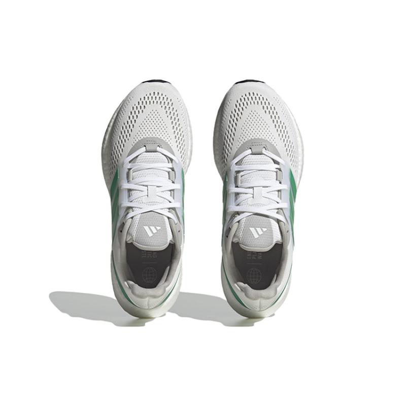 adidas Кроссовки PureBoost 22 'Белый/Зеленый' HQ8588