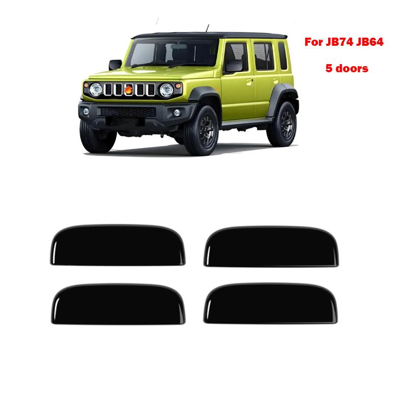 Для Suzuki Jimny JB64 JB74 JC74 2018-2025 Защитная накладка на ручку двери от царапин, отделка, внешние аксессуары для автомобиля